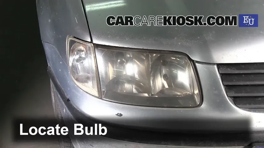 2000 Volkswagen Polo 1.0L 4 Cyl. Luces Faro delantero (reemplazar foco)